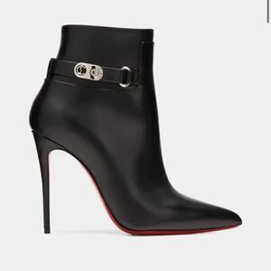 Lock So Kate Leather Red Sole Booties